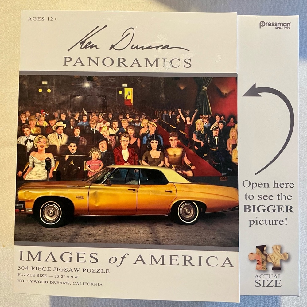 Ken Duncan Panoramic Puzzle~Images of America Puzzle Hollywood Dreams NWT